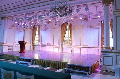 自貢酒店宴會廳舞臺燈光音響工程應用詳解